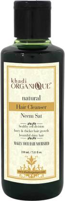 khadi ORGANIQUE Herbal Natural Neem & Sat Hair Cleanser / Shampoo