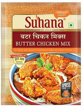 SUHANA Butter Chicken Mix (Pack Of 6)