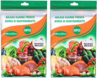 plastic bolsas for vegetable storage