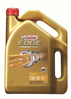 Castrol Edge 5W-40 API SN Fully Synthetic Synthetic Blend Engine Oil