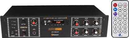 Audiomatic AHT-5050BT 4 Way Stereo Amplifier with Bluetooth, USB Player, FM (16000W PMPO) Home DJ with Mic Input Control 16000 W AV Control Amplifier