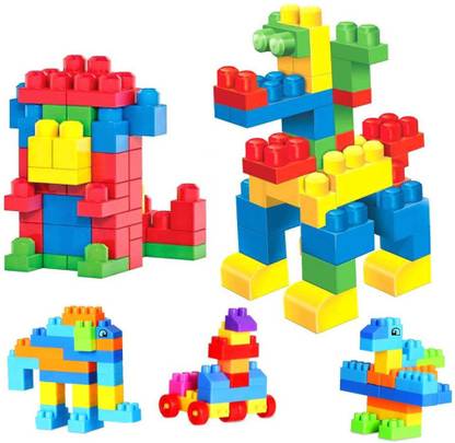FERONS Colourfull Interlocking Building Blocks Lear
