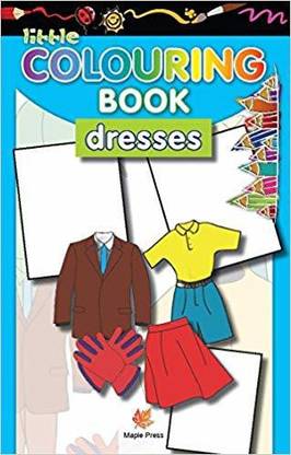 Little Colouring Book Dresses