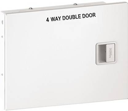 schneider EASY9 04 WAY DOUBLE DOOR MCB BOX Distribution Board