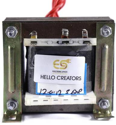 Electronic Spices 12-0-12 5amp Step Down Transformer Power Supply Electronic Hobby Kit