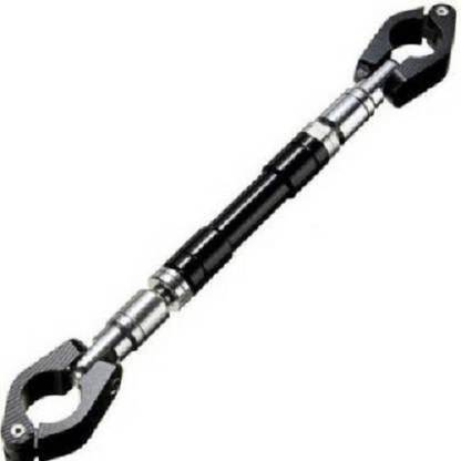 ACCESSOREEZ Adjustable Motorcycle Handlebar Cross Bar For Universal Bike (BLACK) Handle Bar