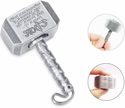 BORING Rotating Head THOR Hammer Powerful Fidget spinner Key Chain