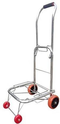 Dreamshop 4 Wheel Portable Folding Small Cart Luggage Cart Trolley Luggage Trolley