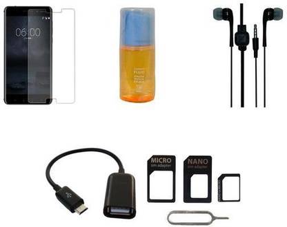 44MOB Screen Protector Accessory Combo for Nokia 5.1