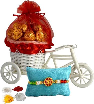 Midiron Rakhi with Chocolate Gift Pack_123 Combo