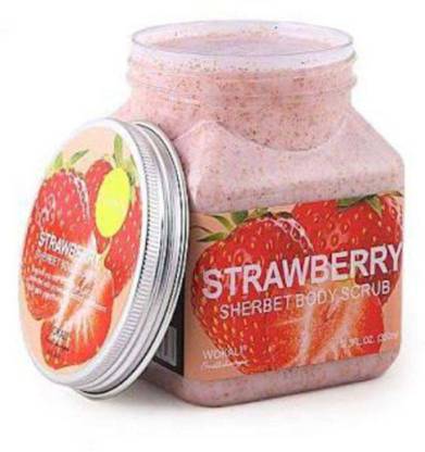 Wokali Sherbet Strawberry Body  Scrub