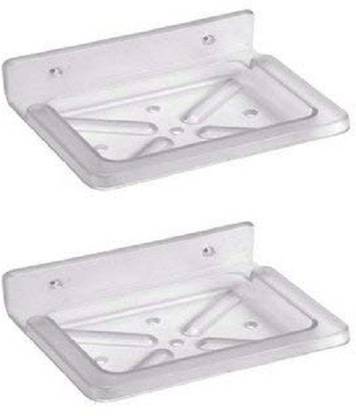 HOUZIE Plastic Unbreakable SOAP Dish SOAP Holder for Bathroom