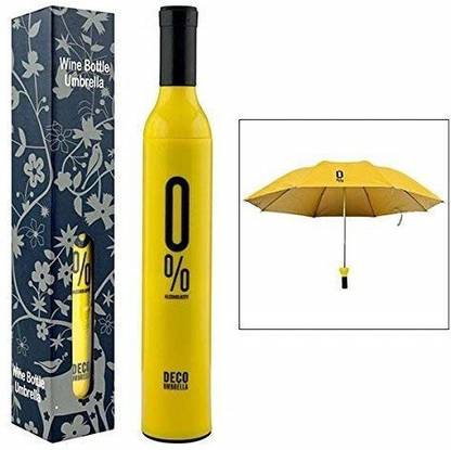 KHODAL ART DECO Wine Bottle 110 cm Travel Umbrella Umbrella