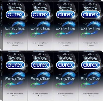 DUREX Extra Time (80 Pieces) Condom