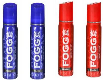 FOGG Body Spray Mobile RELISHX2 AND CHARMX2 Body Mist  -  For Men & Women