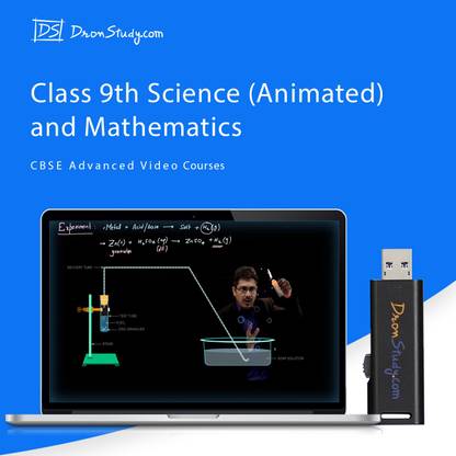 DronStudy DronStudy CBSE Class 9 Math and Science Animated Video lecture BY IITian