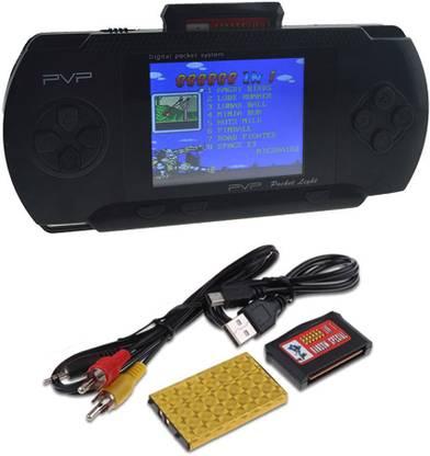 kluzie PVP Station Light 3000 8 Bit Built-in PVP PSP Video Game-console 8 GB with Mario, DR MARIO, CONTRA, CRICKET GAME, TURTLE, SUPER MARIO, OTHER 3000 FAMOUS GAMES