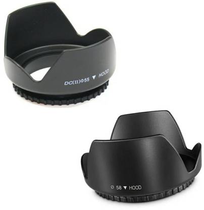 BOOSTY 55mm and 58mm Digital Tulip Flower  Lens Hood