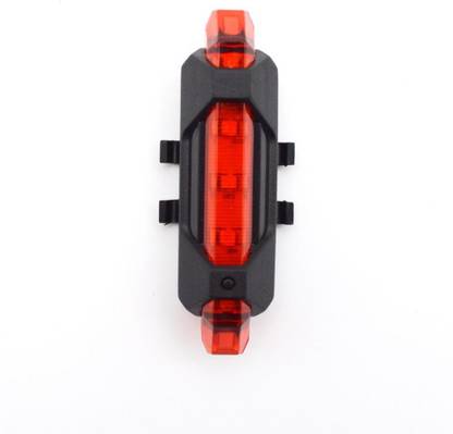 AlexVyan New Bicycle Rear Break Cycle Led Light 5 LED USB Rechargeable Tail Waterproof LED Rear Break Light
