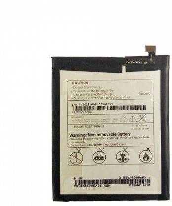 mobicall Mobile Battery For  MICROMAX YU YUNICORN / YU5530 - 4000mAh