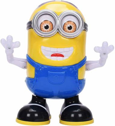 Shopme Store Cartoon Character Dancing and Walking Minion
