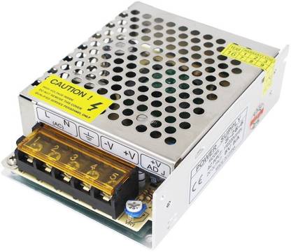 Parisa (12V DC) 2 Channel Power Supply (SMPS) 25 Watts Server PSU with 2 SATA Cables