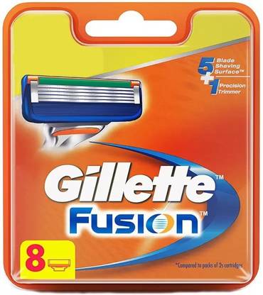 Gillette Fusion Cartridges (8 N Cartridges)