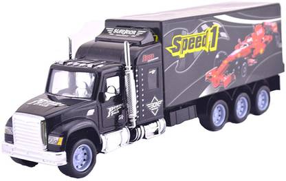 Lukas Toy Truck for kids, Container Truck Toys for Boys, Push and Go toy, Cargo Truck Toys