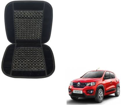 AUTYLE Wooden Bead, Velvet, Nylon Seating Pad For  Renault Kwid