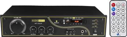 Audiomatic AMT-1010BT 4 Channel Stereo Amplifier with Bluetooth, USB Player 16000 W AV Control Amplifier