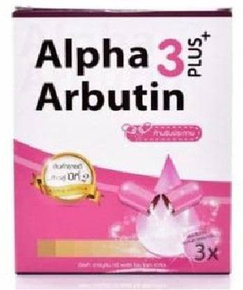 ALPHA Arbutin 3 Plus Capsules For Wrinkle Reduction Skin Made In Thailand