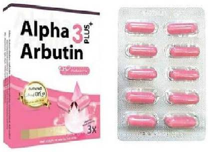 KYRA ALPHA ARBUTIN 3 Plus Powder Capsules For Instant Glowing Skin (2.5g)