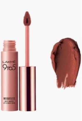 Lakmé 9 To 5 Weightless Mousse Lip & Cheek Color Blush Velvet