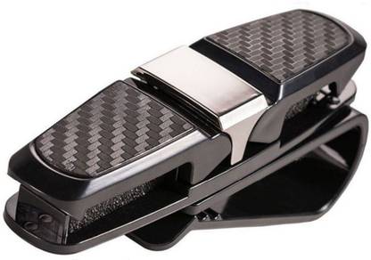 MOCKHE Sunglasses Holder Clip Black Car Sunglass Clip Holder