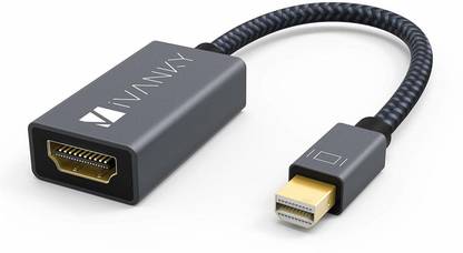 IVANKY HDMI Adapter 0.01 m Mini DP DisplayPort To HDMI Converter Adapter Thunderbolt Aluminum Shell