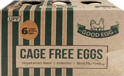 UPF Cage Free Hen Brown Eggs