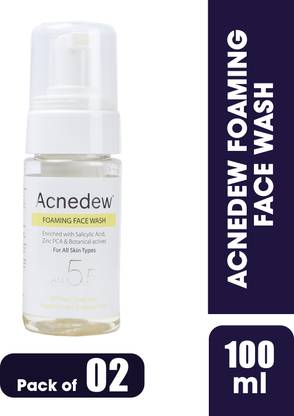 Acnedew Foaming Facewash 100 ml - Pack of 2 Face Wash