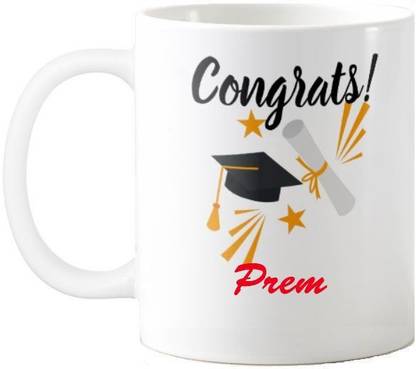 Exoctic Silver Prem Congratulations Quotes Gift 55 Ceramic Coffee Mug