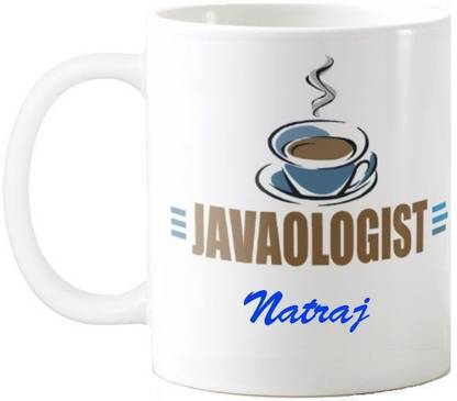 Exoctic Silver Natraj Java Office Gift 52 Ceramic Coffee Mug