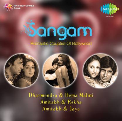 SANGAM - DHARMENDRA-HEMA MALINI & AMITABH - REKHA/JAYA. Audio CD Standard Edition
