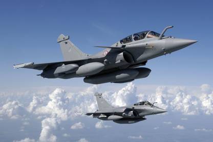 Dassault_Rafale_ Paper Art Wall Poster Without Frame (12x18 Inch) Paper Print