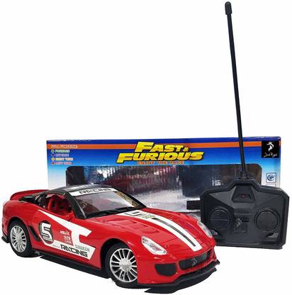 b bros Fast & Furious Full Function Remote Control Car (maroon)