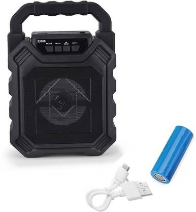 LIFEMUSIC FJ-668 ONE in one speaker LOUD STEREO SOUND WITH DEEP 5 W Bluetooth Speaker