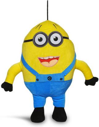 Aafreen kids Yellow Minions Buddy Stuffed Soft Plush Toy Love Girl-55 Cm  - 55 cm