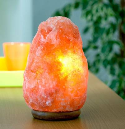 Himalayan Salt Lamp 1-2 KG Cable Plug Bulb Table Lamp