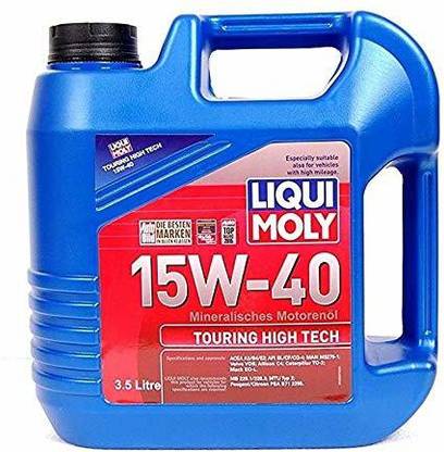 Liqui Moly 48207 Touring High Tech 15W-40 Fully Synthetic Synthetic Blend Engine Oil