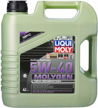 Liqui Moly 8578 Molygen Generation 5W-40 Fully Synthetic Synthetic Blend Engine Oil