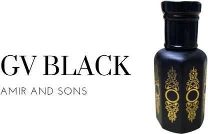 Amir and Sons GV BLACK FRENCH ATTAR LONG LASTING NON ALCOHOLIC Floral Attar