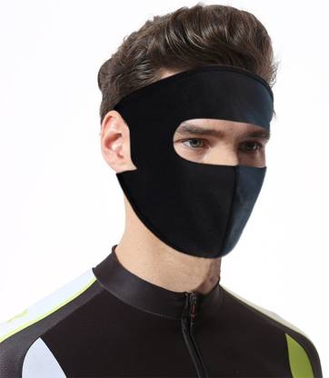 SHOOLIN ICE COOLING FULL FACE MASK WITH EAR HANGING,HEAVY ELASTIC-790