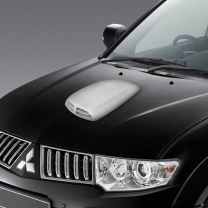Speedwav Car Double Vent Air Intake White-Maruti Estilo